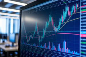 graphique-colore-bourse-ecran