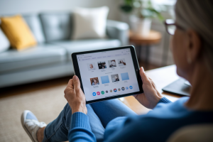 personne-agee-tablette-bureau-salon