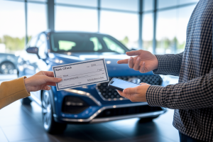 Chèque de banque ou virement pour l&rsquo;achat de votre voiture