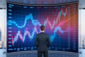 professionnel-dos-ecran-bourse