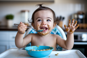 A quel âge bébé mange seul comme un grand ?