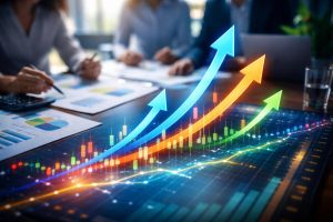 graphique-financier-couleurs-fleches-croissance