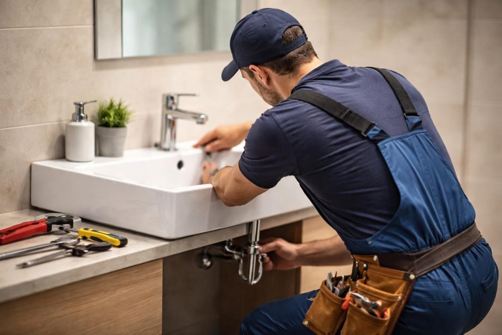 Hauteur Évacuation Lavabo : la Norme à Respecter